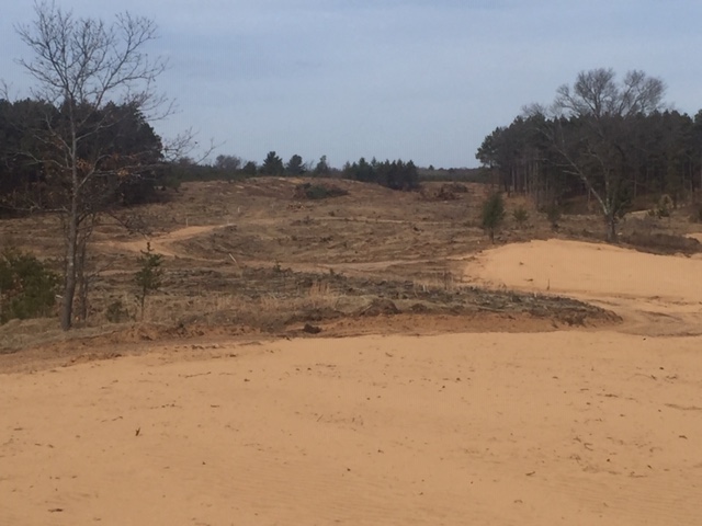 View from the 3rd tee, April 2020.